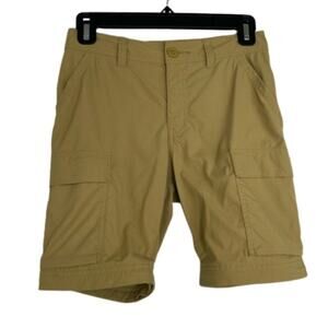 REI khaki cargo shorts size Medium 10-12